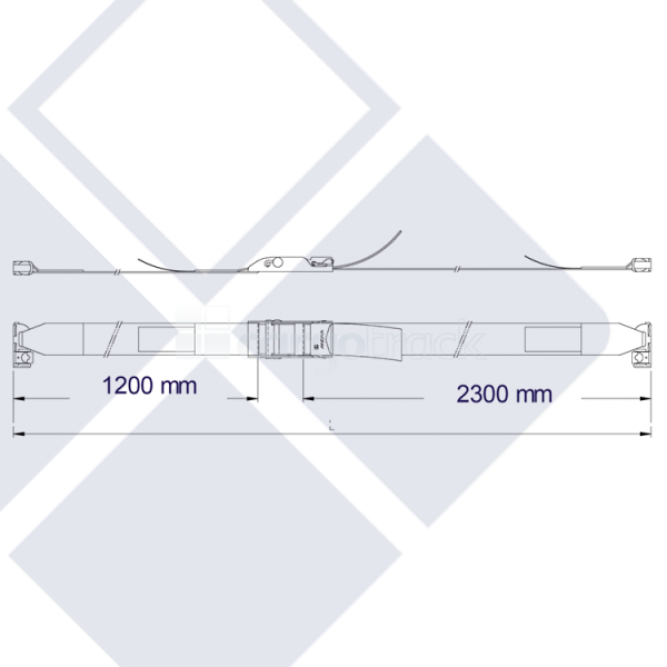 Sistemas de cargas Cargo Track transporte pesado